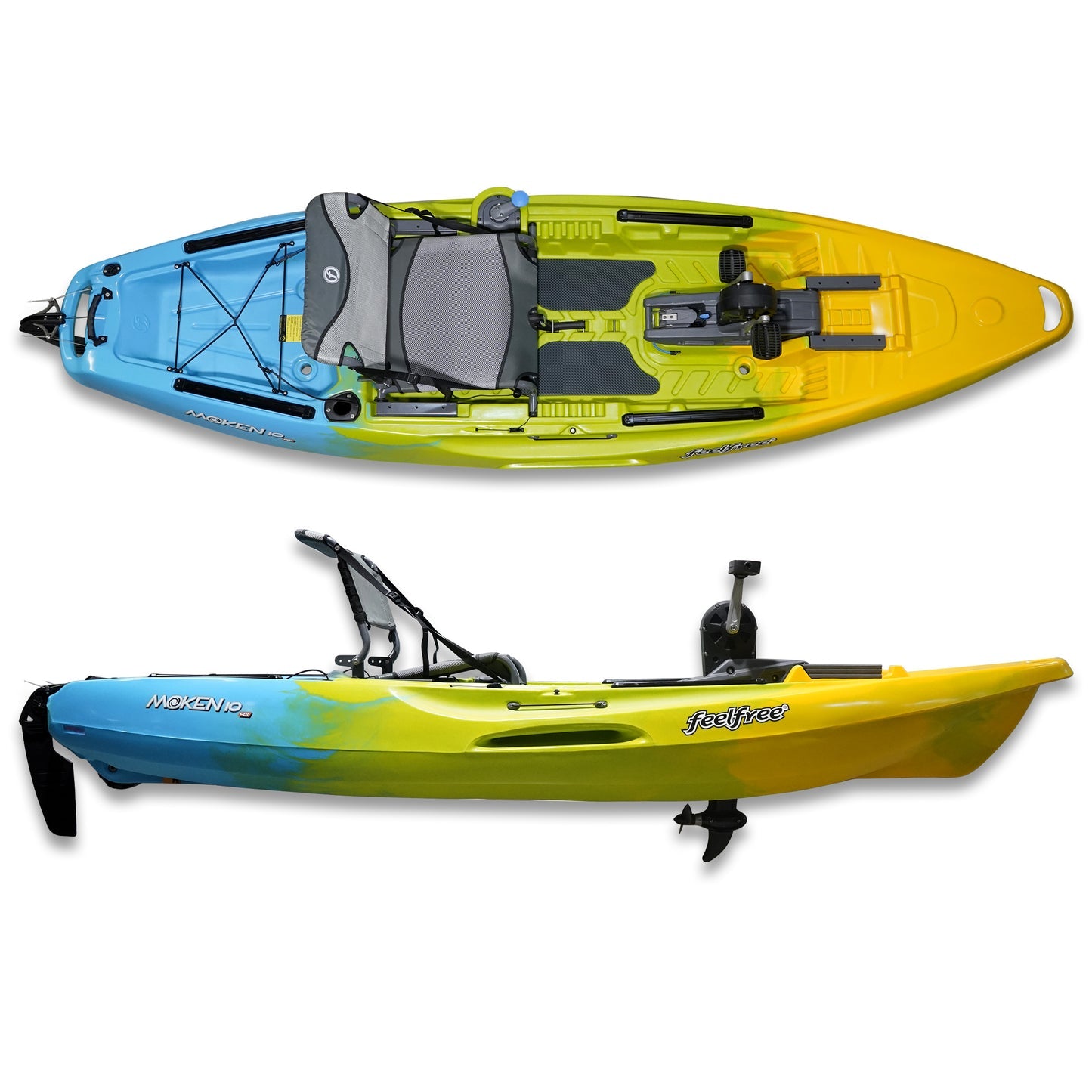 フリースタイルドラムVOD10 ケンケニ Feelfree Moken 10 V2 PDL Pedal Drive Fishing Kayak · Battlefield
