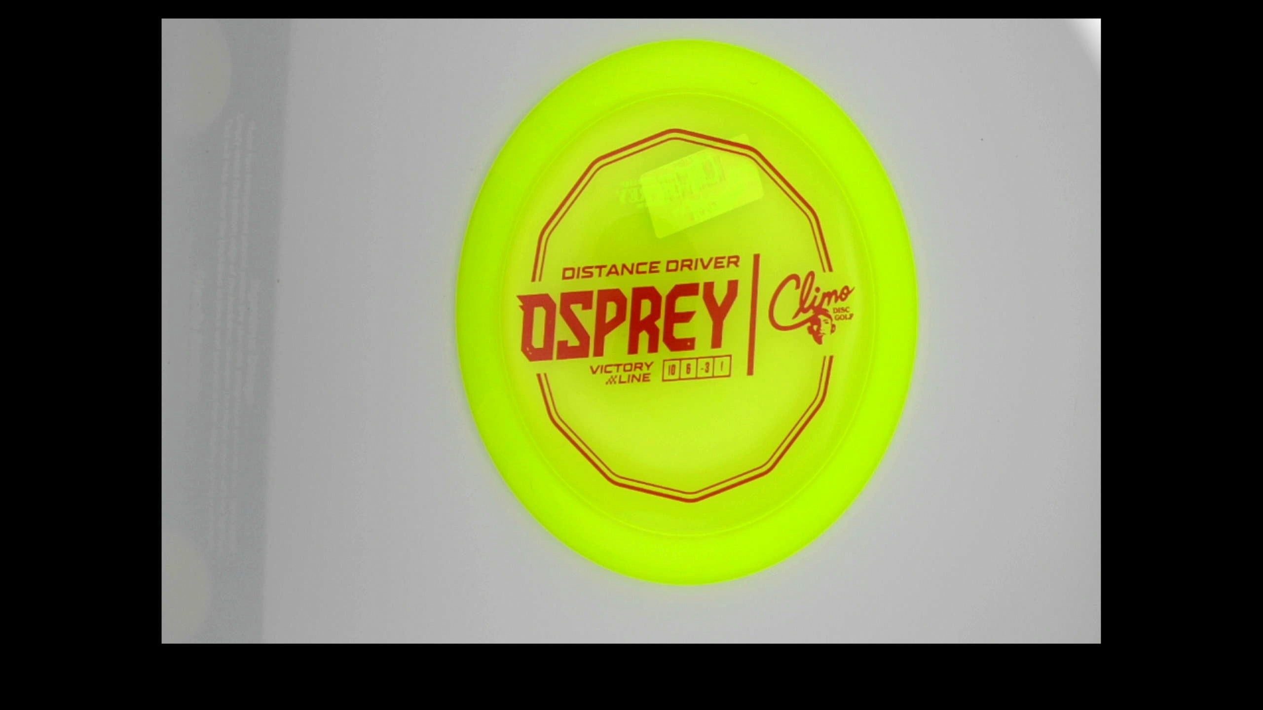 Ken Climo Disc Golf Victory Line Osprey Distance Driver