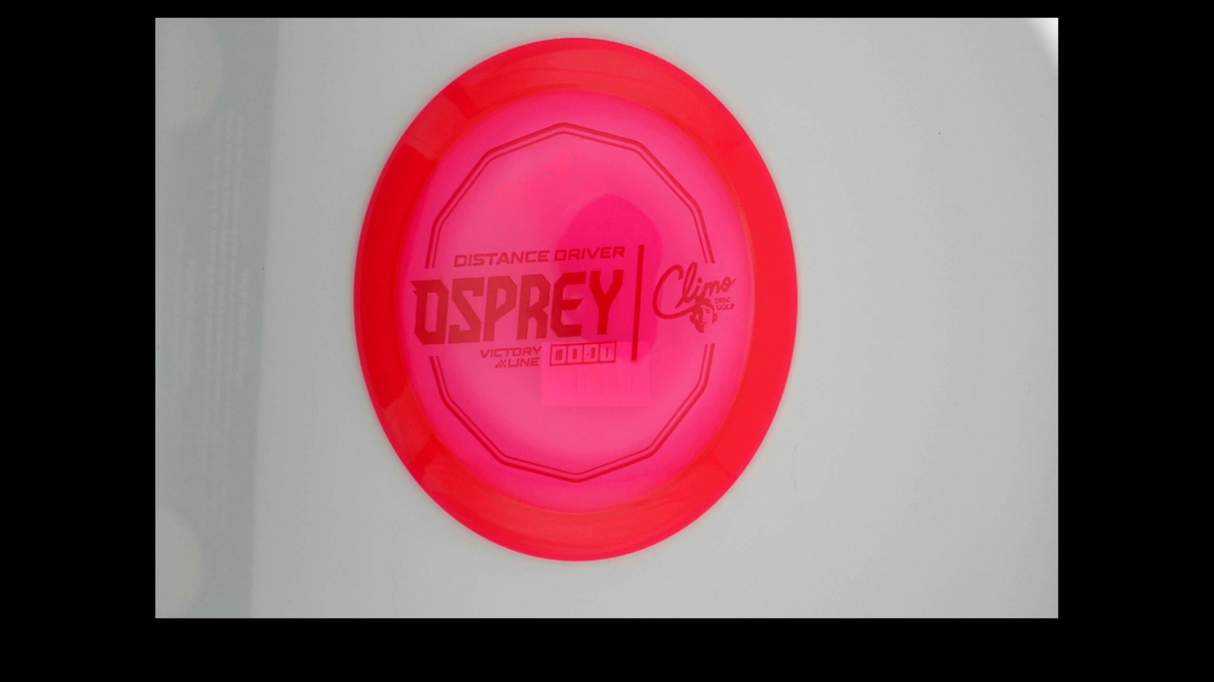 Ken Climo Disc Golf Victory Line Osprey Distance Driver