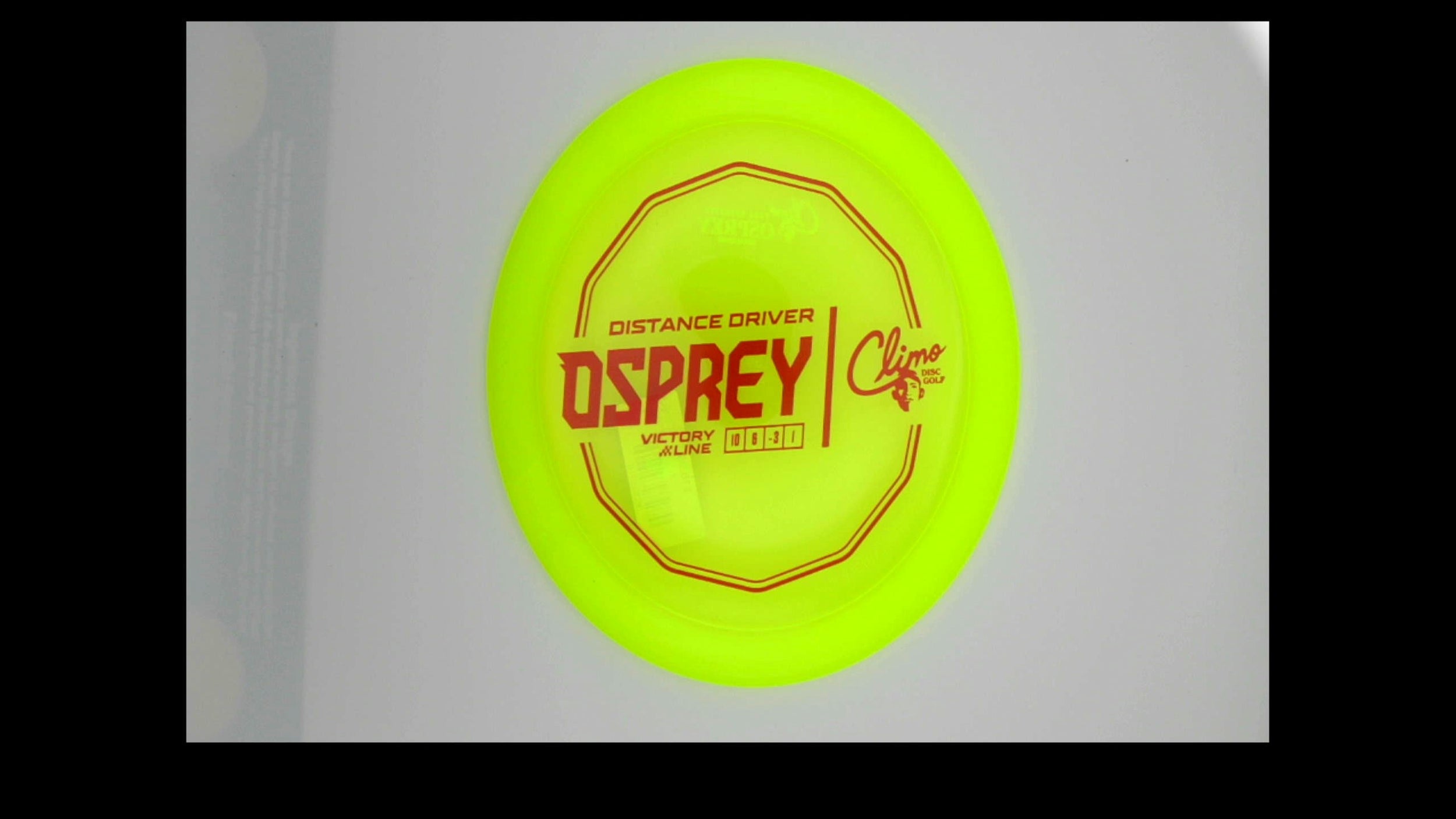 Ken Climo Disc Golf Victory Line Osprey Distance Driver