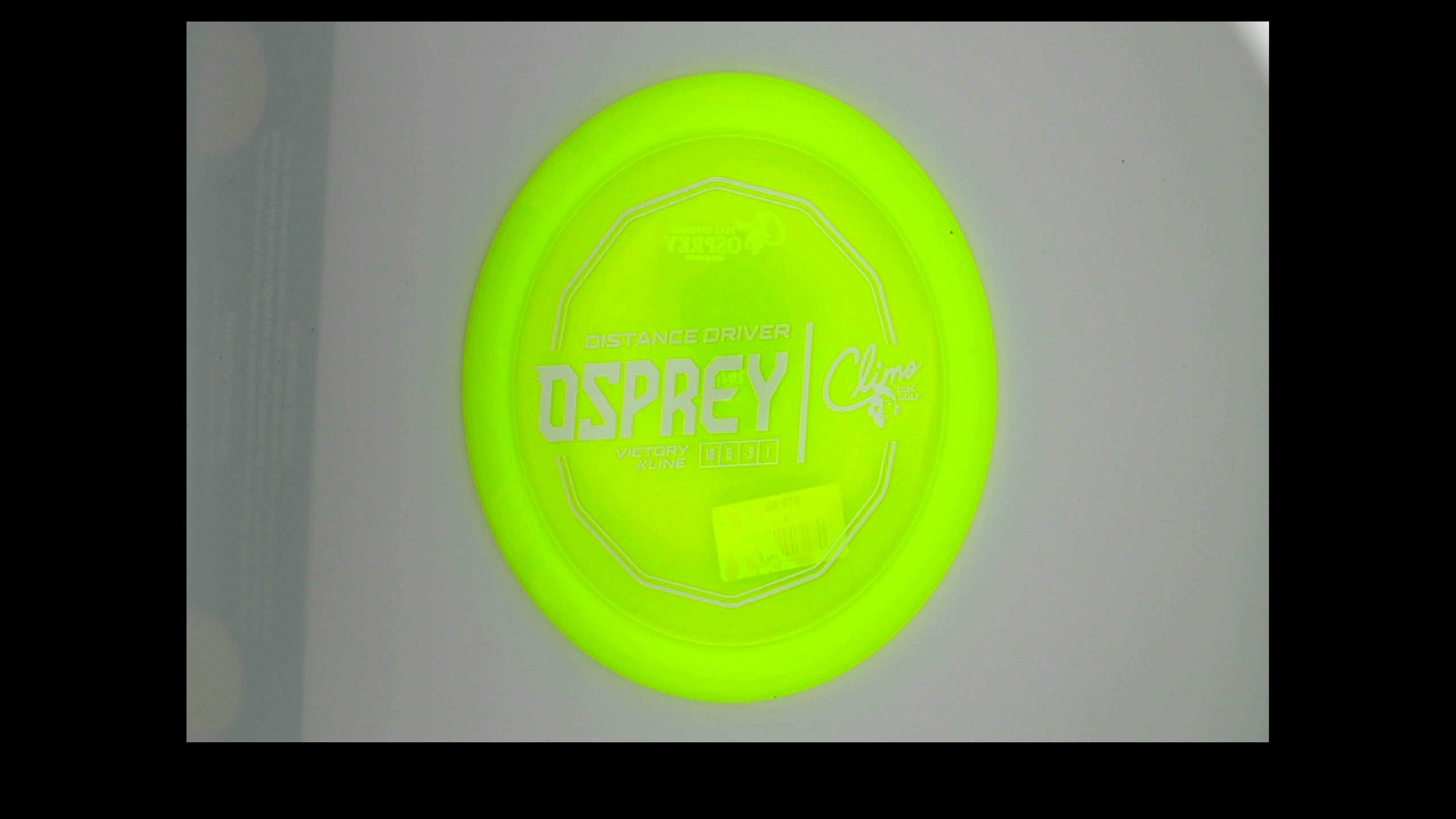 Ken Climo Disc Golf Victory Line Osprey Distance Driver