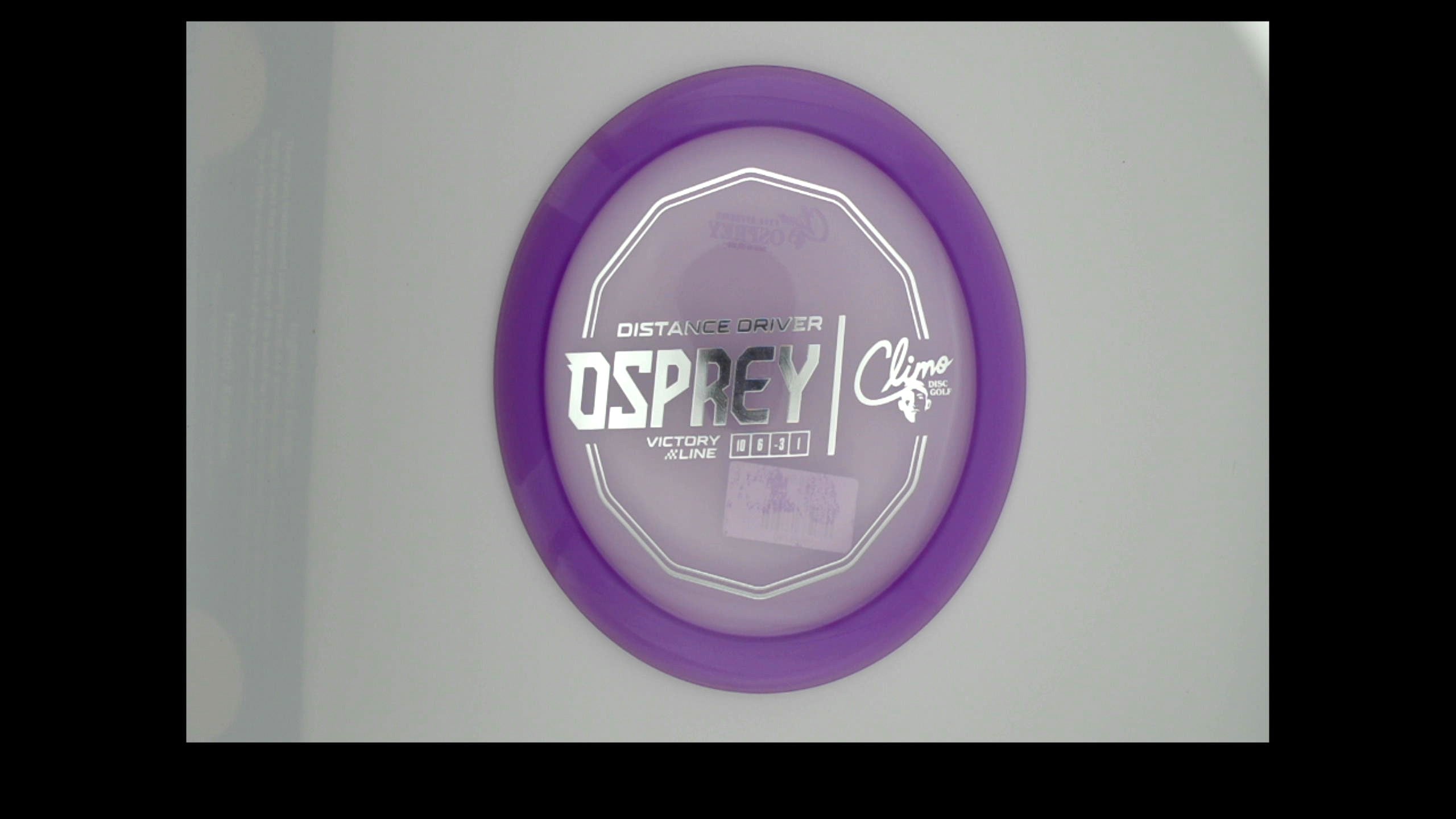 Ken Climo Disc Golf Victory Line Osprey Distance Driver