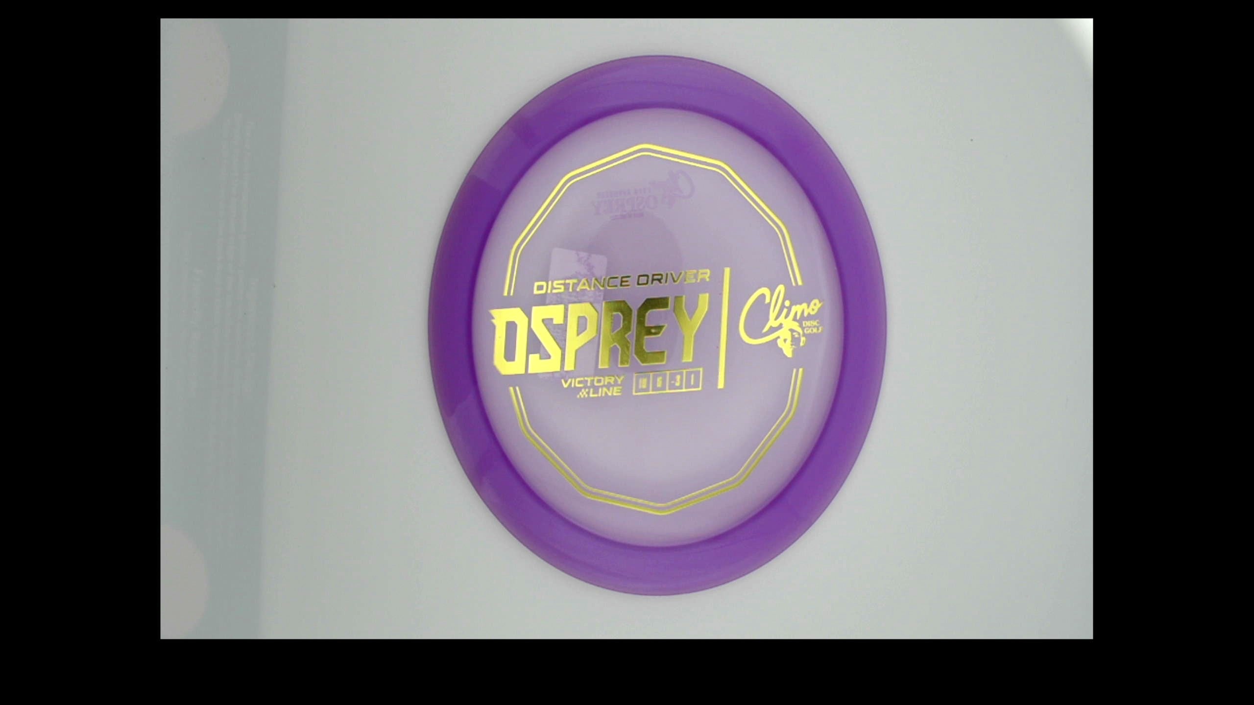 Ken Climo Disc Golf Victory Line Osprey Distance Driver