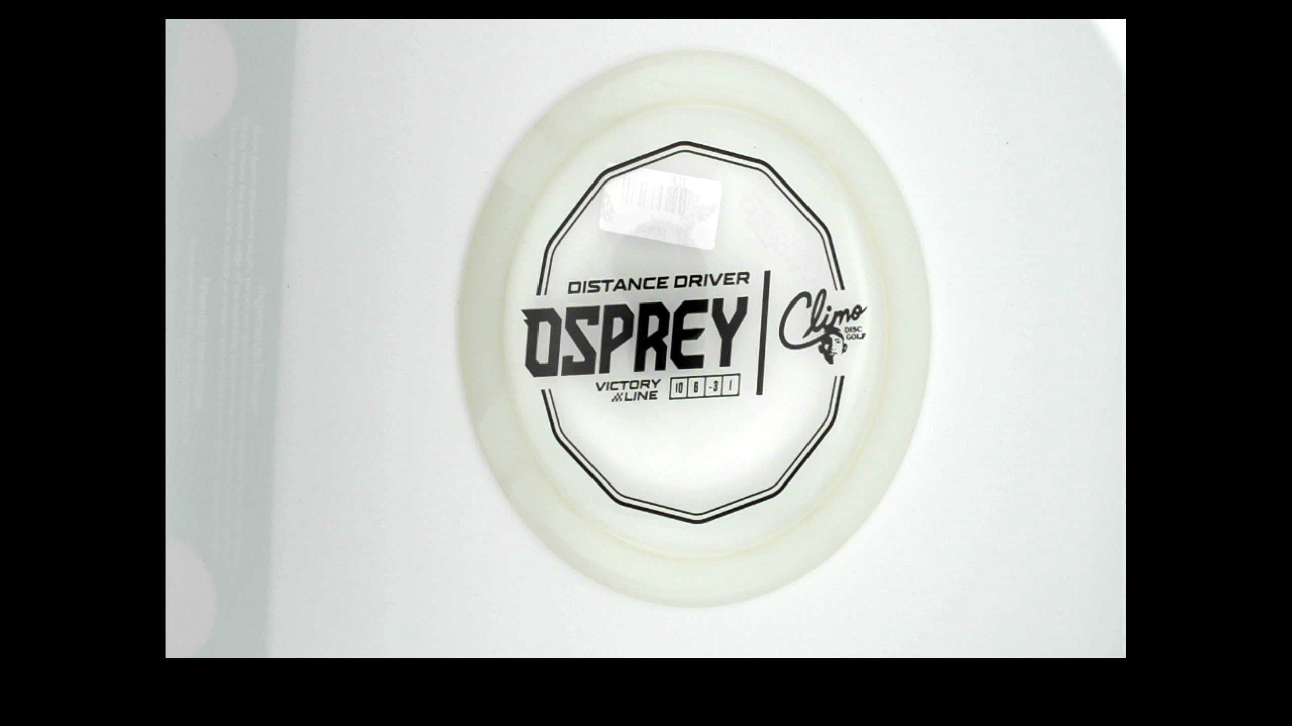 Ken Climo Disc Golf Victory Line Osprey Distance Driver