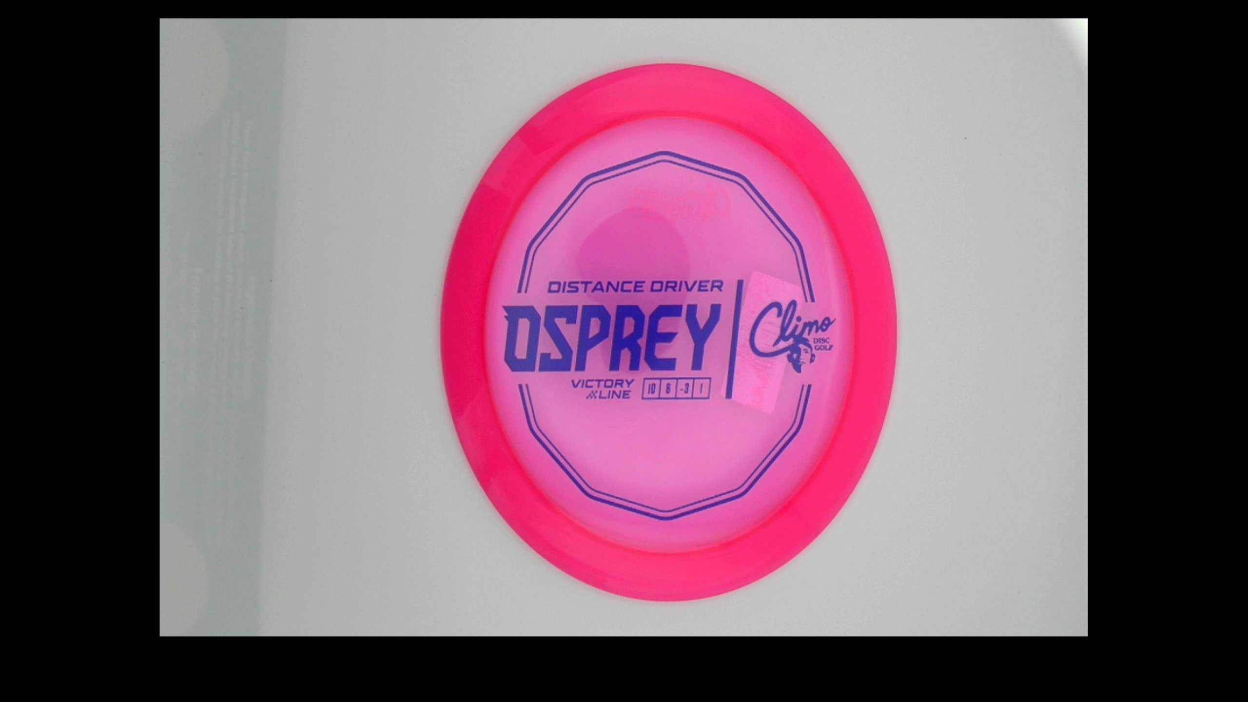 Ken Climo Disc Golf Victory Line Osprey Distance Driver