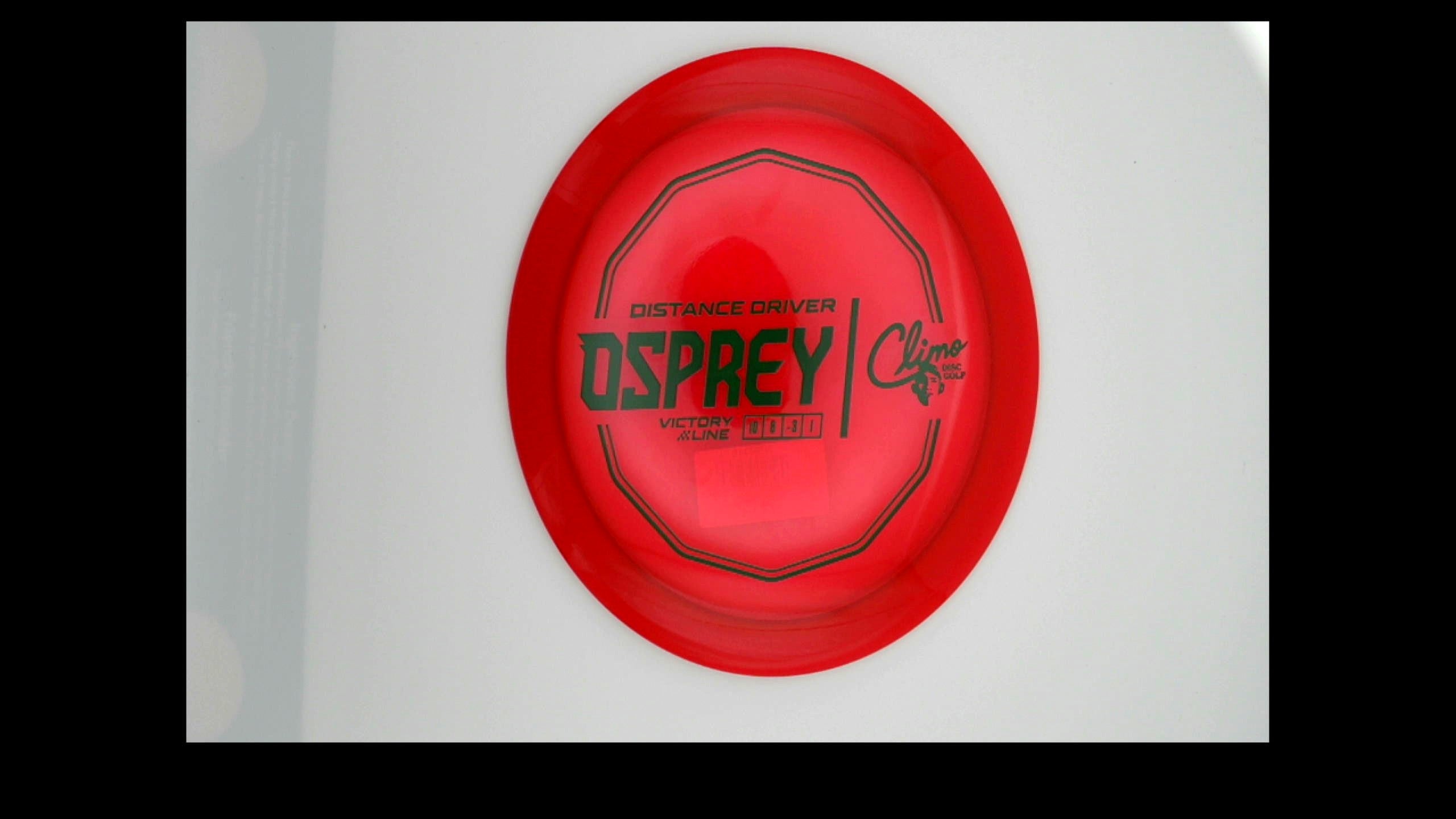 Ken Climo Disc Golf Victory Line Osprey Distance Driver