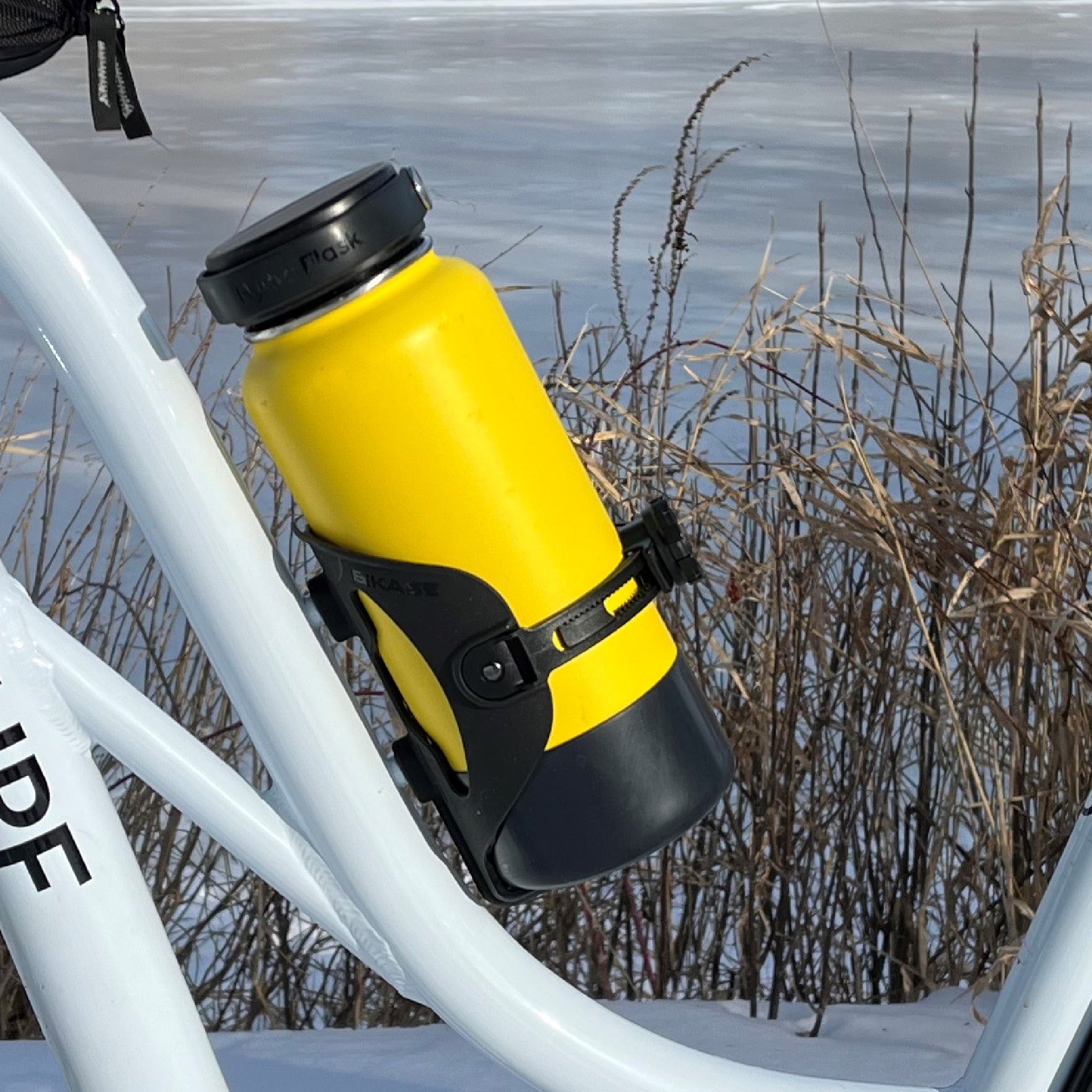 BiKase ABC Bicycle Adjustable Drink Holder Works Great For Zuca Disc Golf Carts