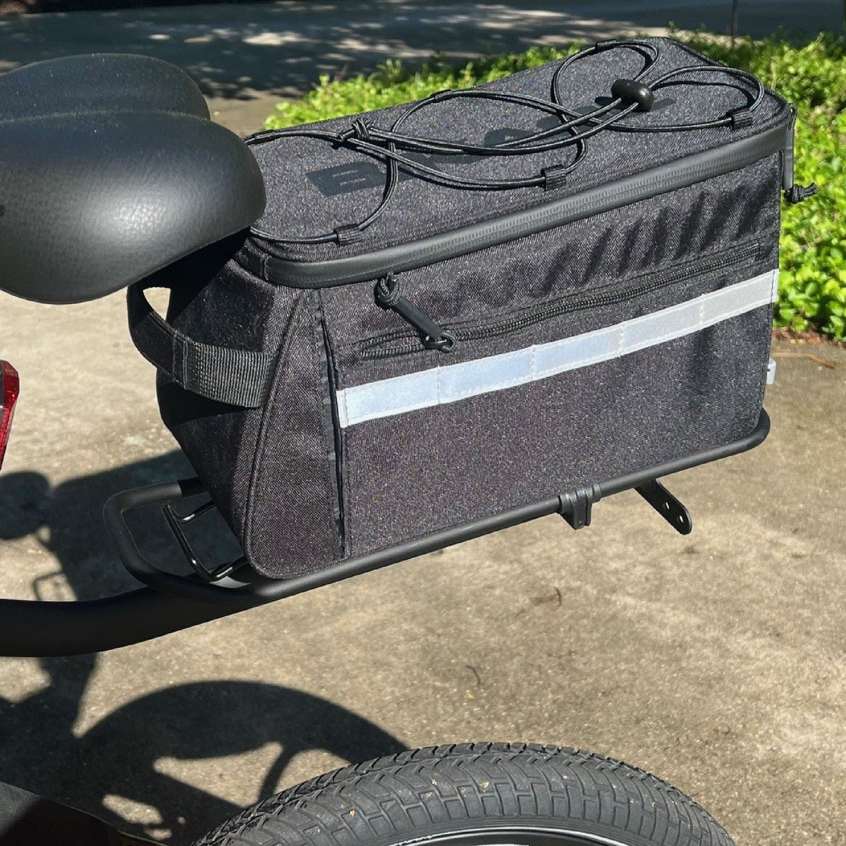 BiKase Big Momma MIK Cmpatible Bicycle Rack Bag Works Great for Aventon Himiway and Velotric Ebike MIK Racks
