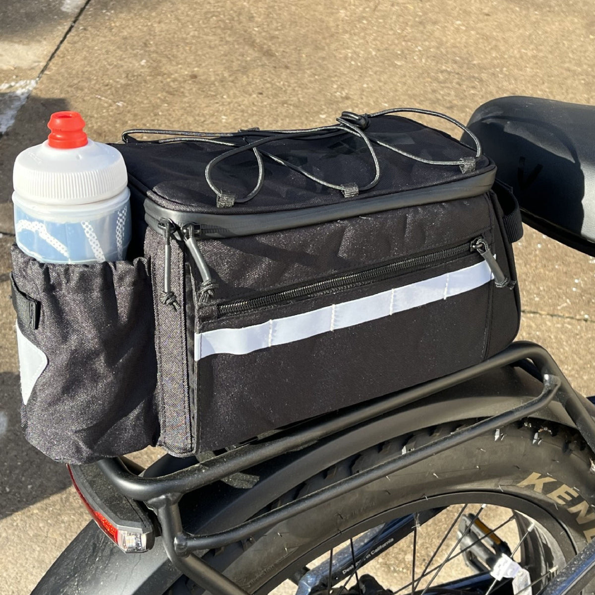 BiKase Big Momma MIK Cmpatible Bicycle Rack Bag Works Great for Aventon Himiway and Velotric Ebike MIK Racks