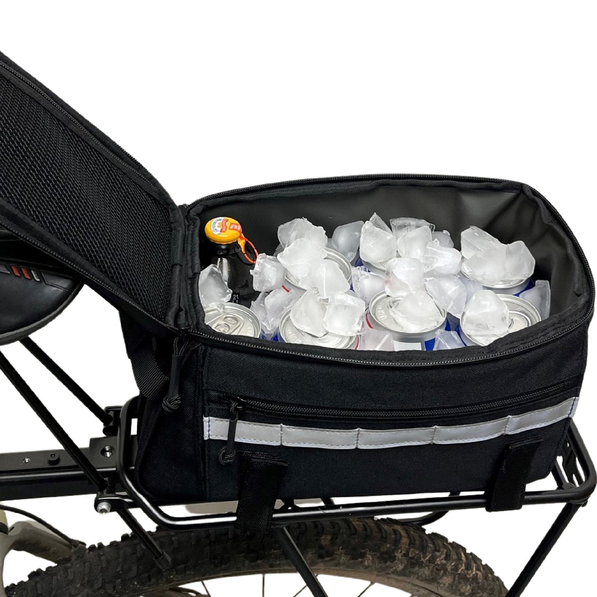 BiKase Big Momma MIK Cmpatible Bicycle Rack Bag Works Great for Aventon Himiway and Velotric Ebike MIK Racks