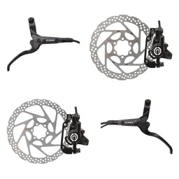 Clarks M3000 Ebike Front and Rear Hydraulic Disc Brake Set