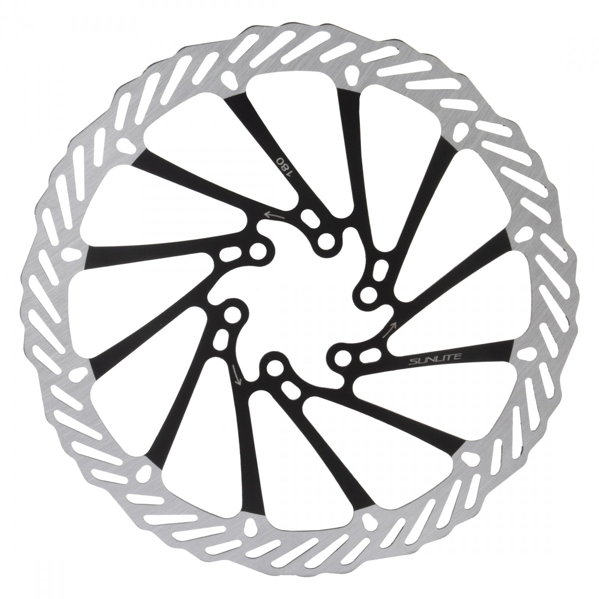 Sunlite RDR Bicycle Disc Brake Rotor 180mm 6 Bolt