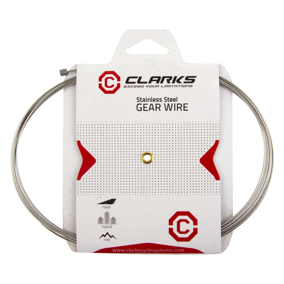 Clarks Stainless Steel Bicycle Gear Cable
