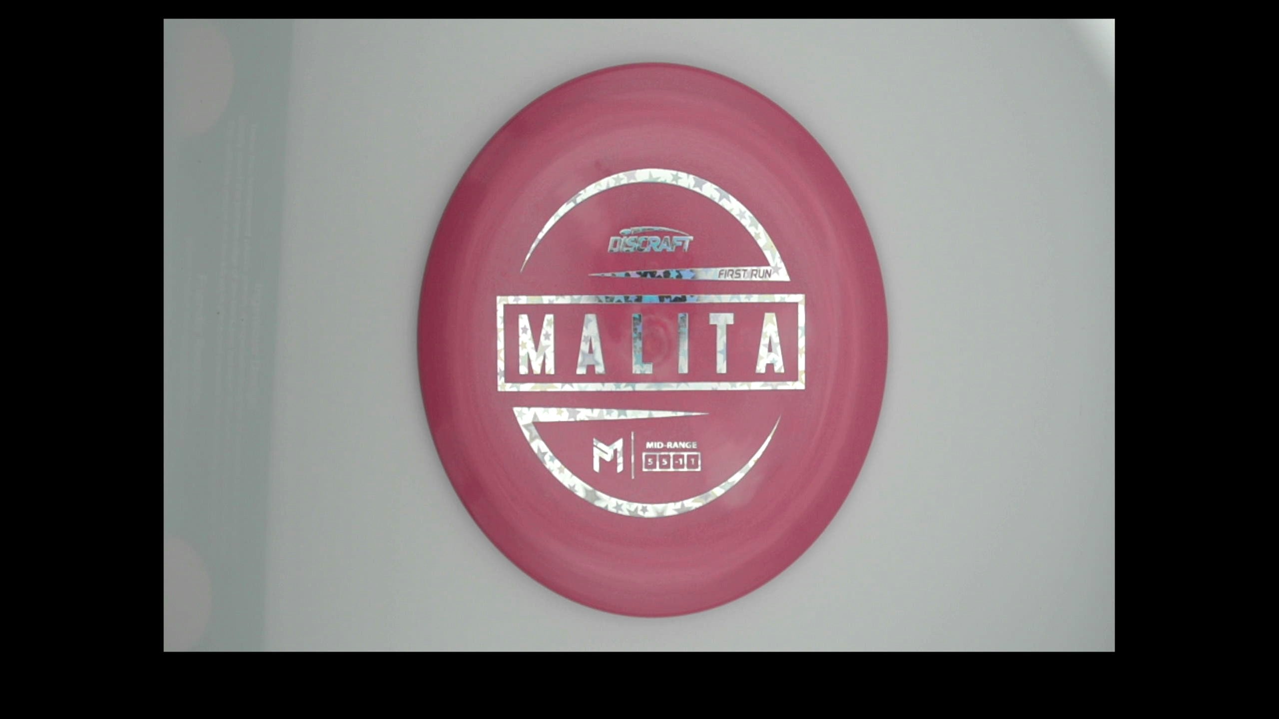 Discraft First Run Paul McBeth ESP Malita Mid-Range