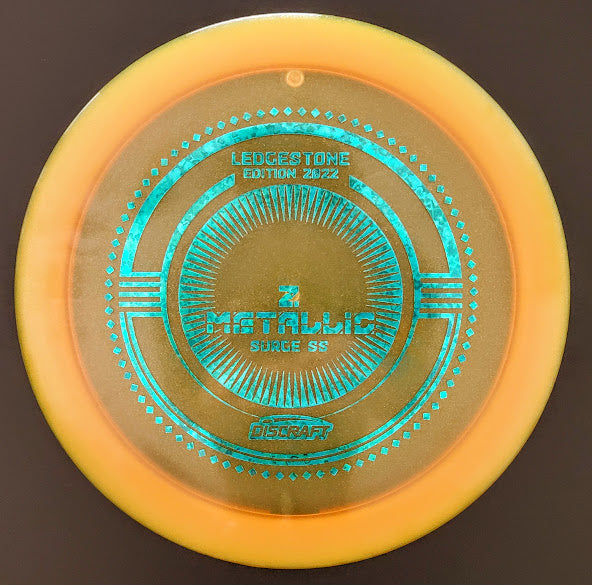 Discraft Limited Edition 2022 Ledgestone Z Metallic Surge SS Golf Disc