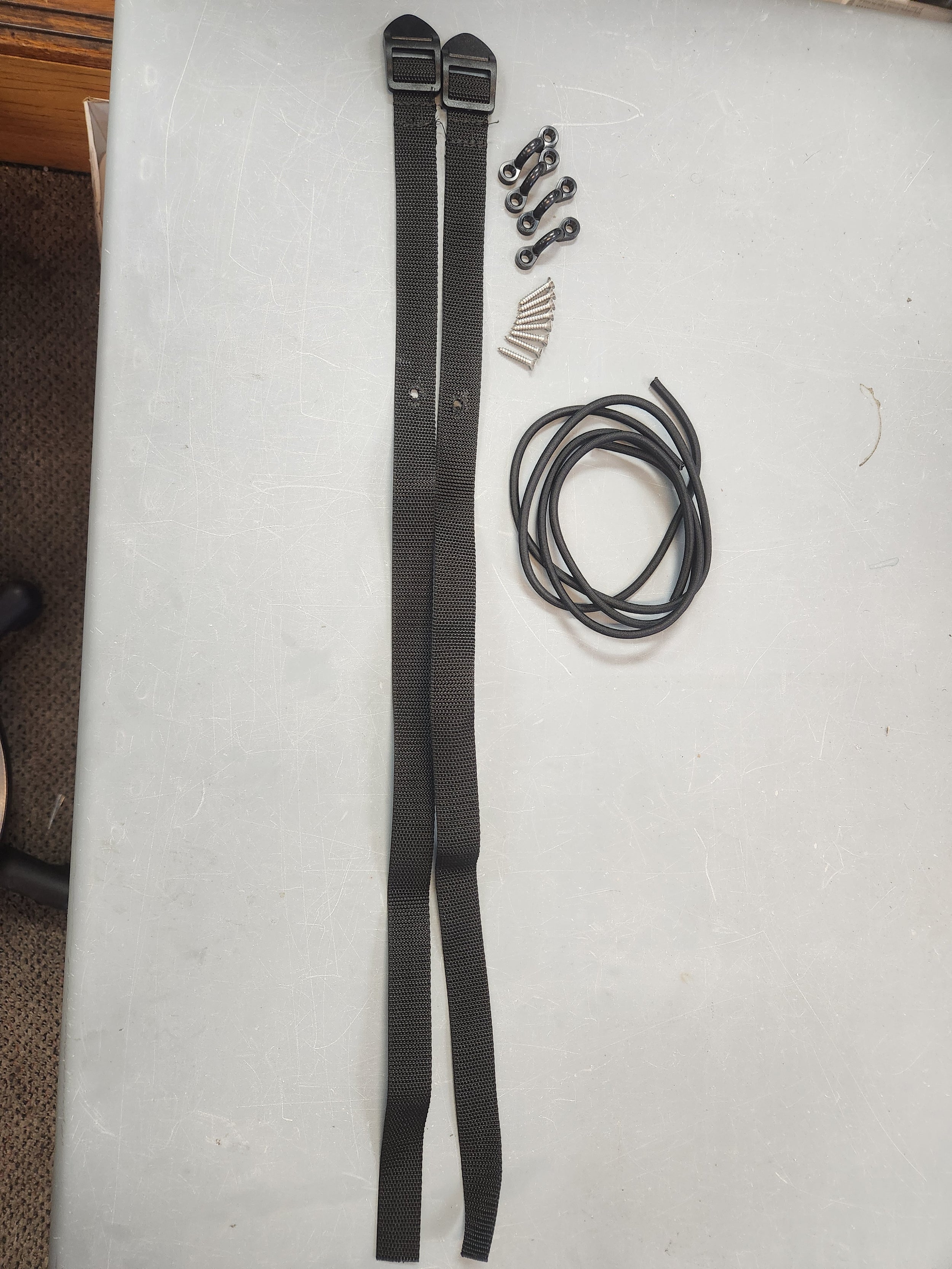 Crescent Kayaks Seat Riser Strap and Bungee Kit