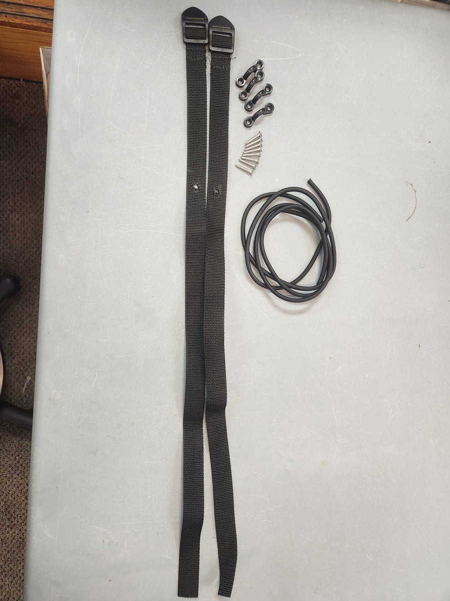 Crescent Kayaks Seat Riser Strap and Bungee Kit