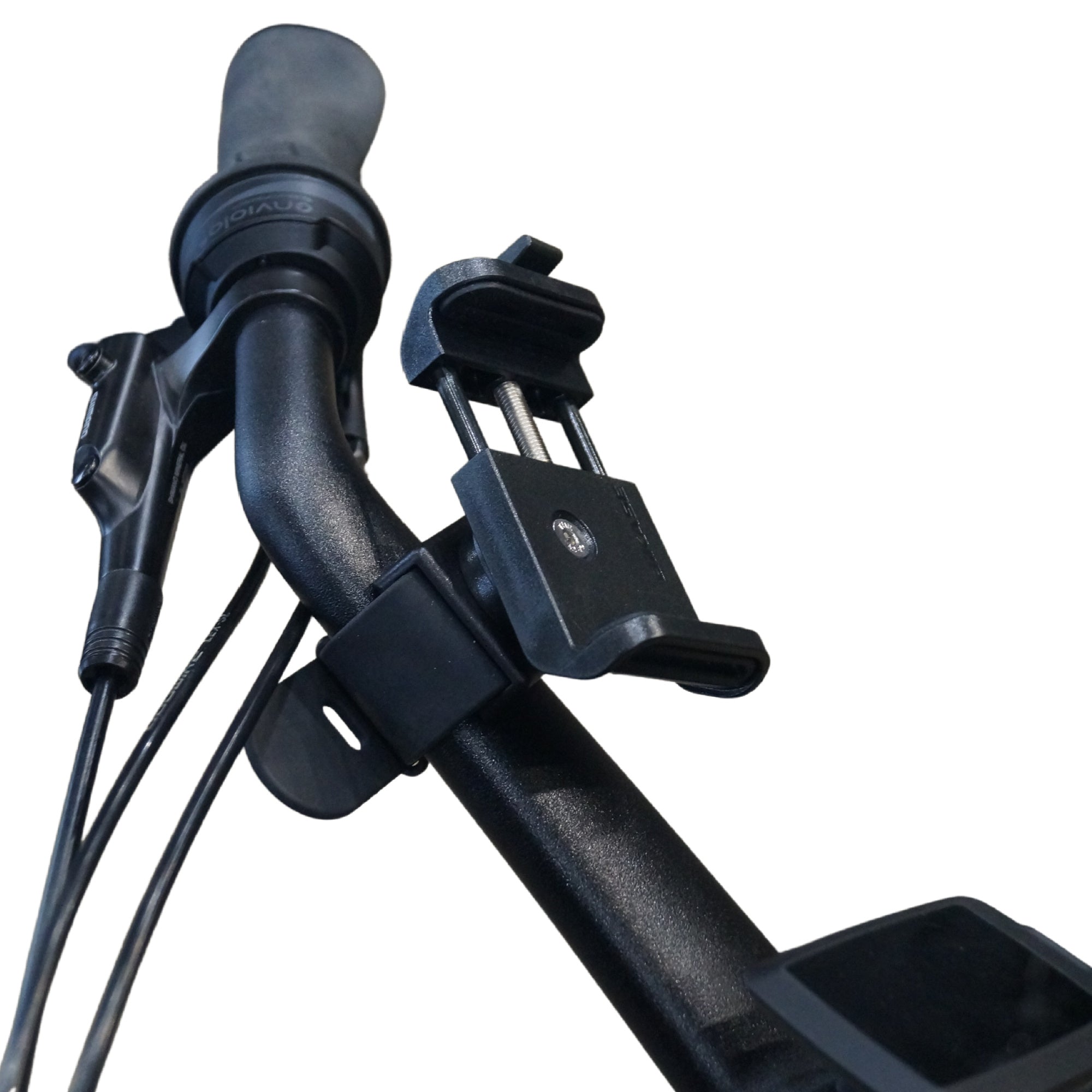 BiKase Handy Phone Clamp For Bicycles and Disc Golf Carts