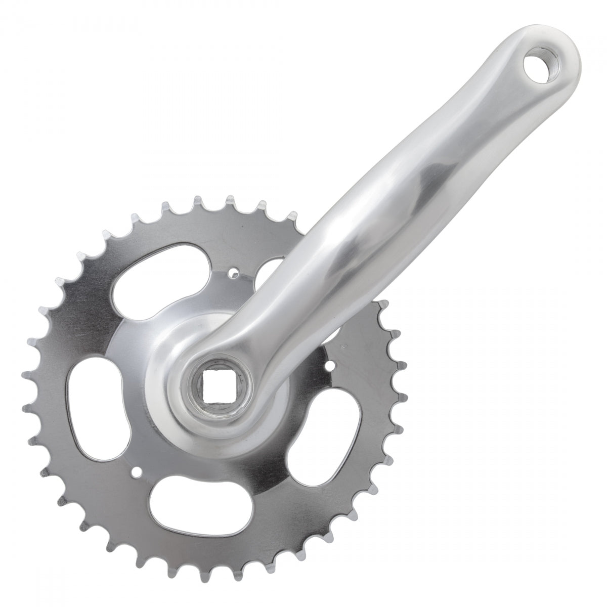 Sun Cycles Tricycle Cankarm Set 36T x 1/8 x 165mm Silver