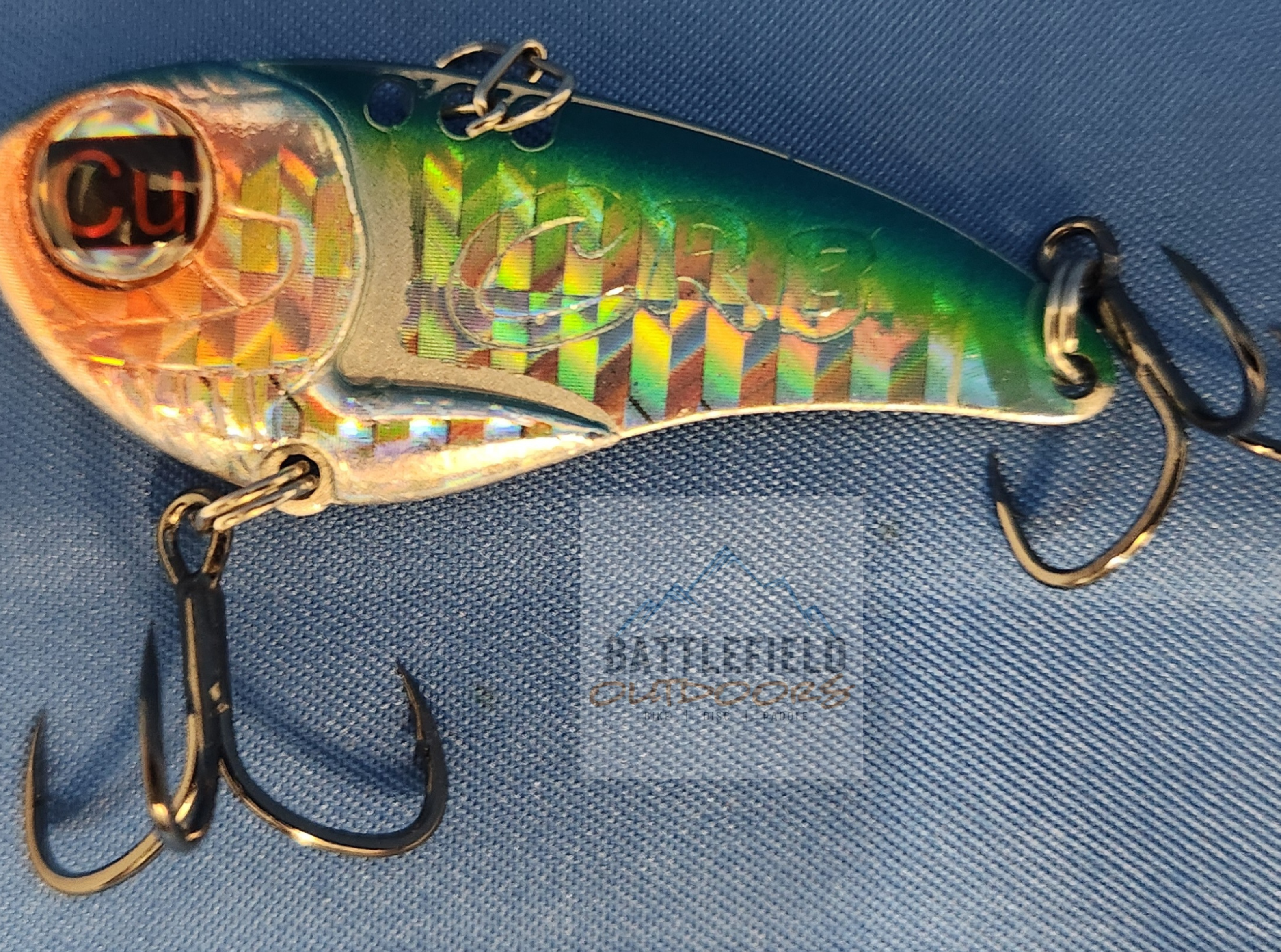Copper Red Baits The Shank Blade Bait