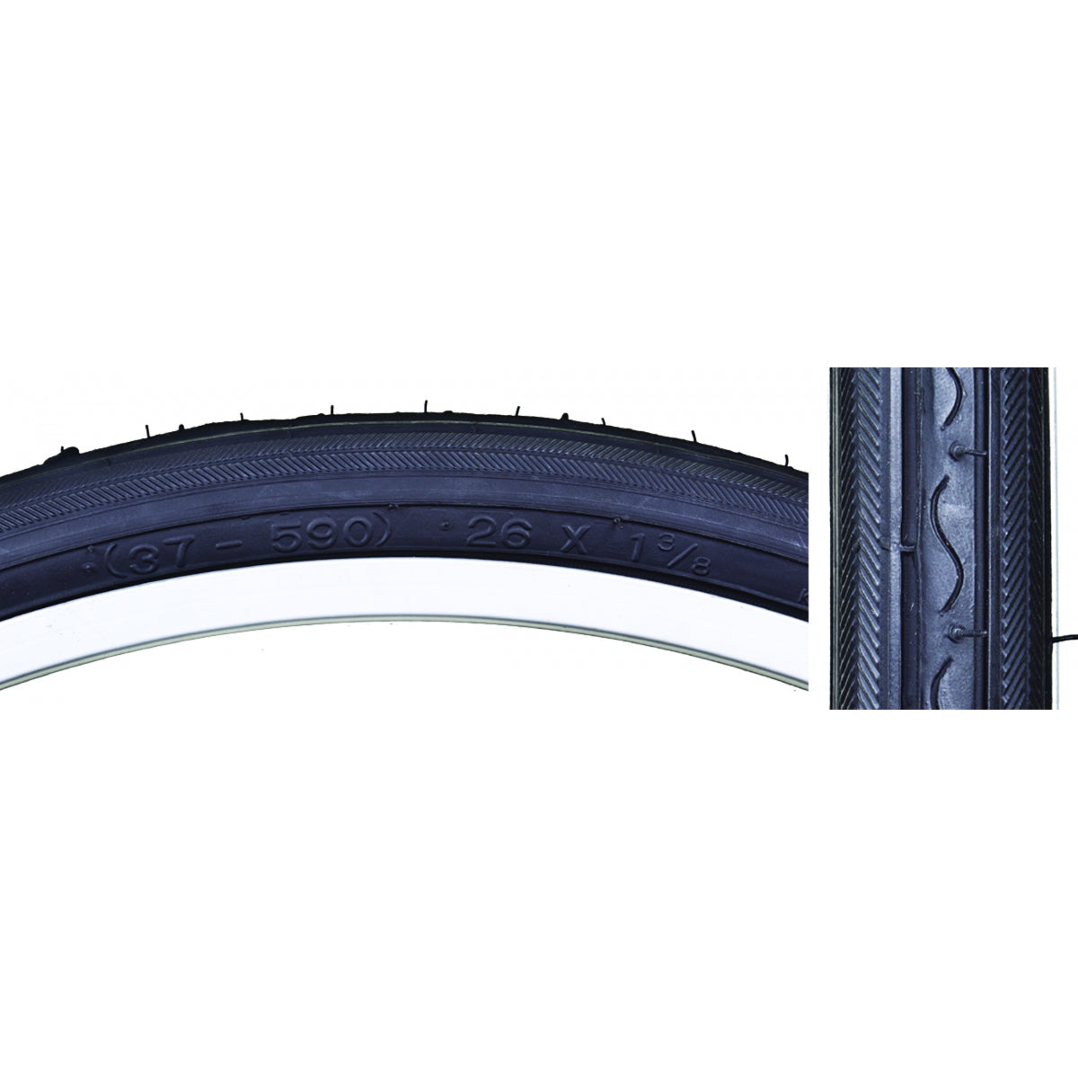 Sunlite Road Bike Tire 26 x 1/38
