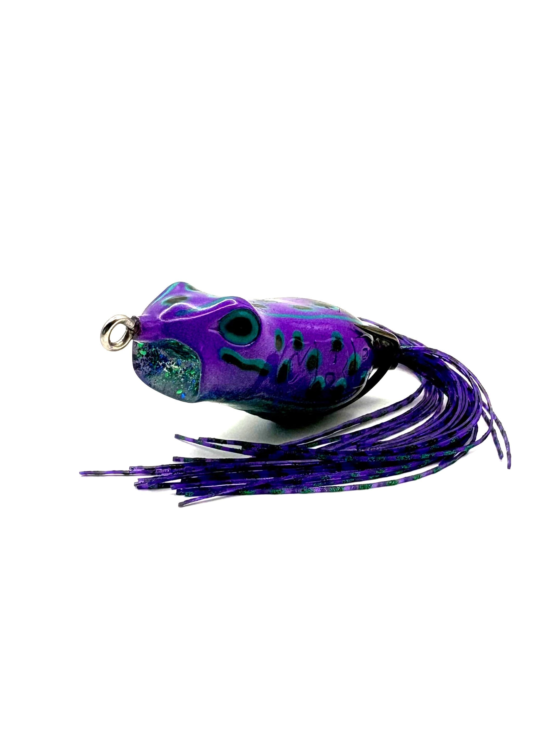 Copper Red Baits Loud Mouth Frog Top Water Lure 2.5 Inch 9/16oz
