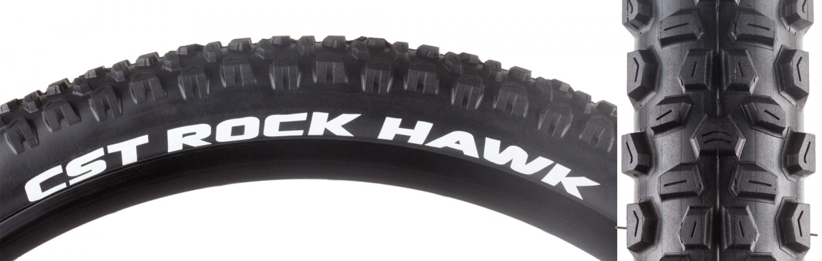 CST Rock Hawk Mountain Bike Tire 26 x 2.25 Wire Bead