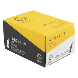 Sunlite Bicycle Tube 12-1/2 x 2-1/4 1.75 32mm Schrader Angled Stem