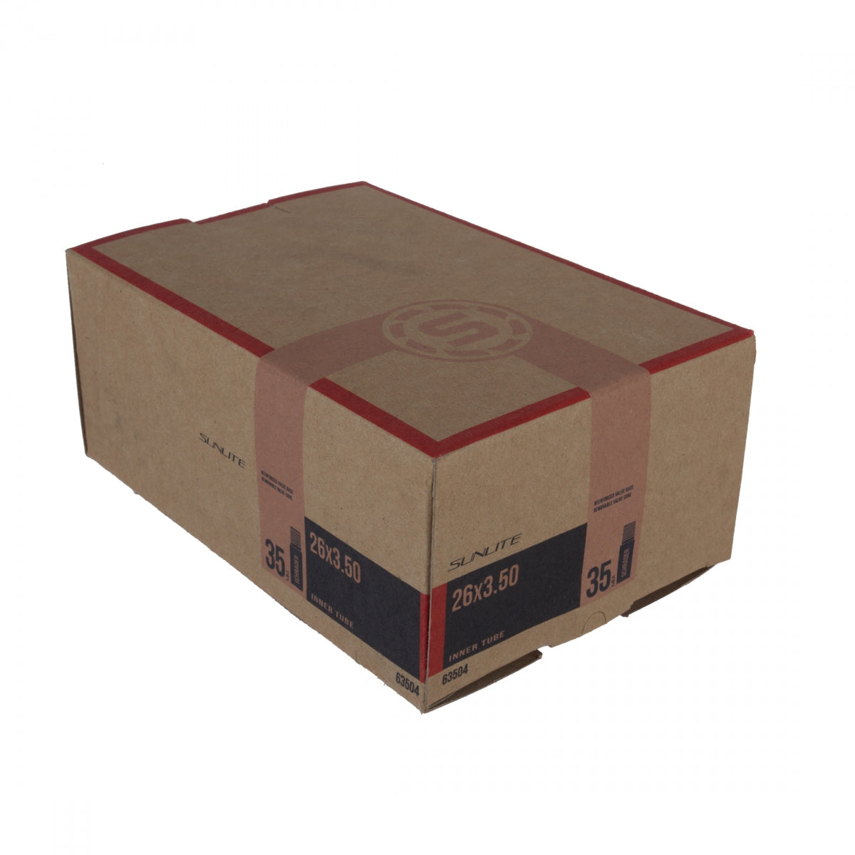 Sunlite Bicycle E-Bike Tube 26 x 3.5 32mm Schaeder Valve