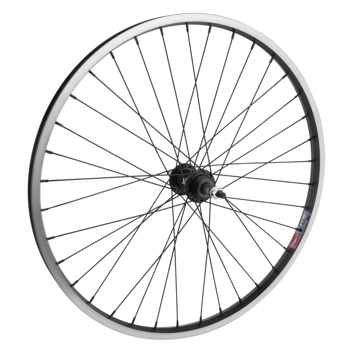 Wheelmaster 24 inch 5/6/7 Speed Single Wall Alloy Rear Bolt On Bicycle Wheel