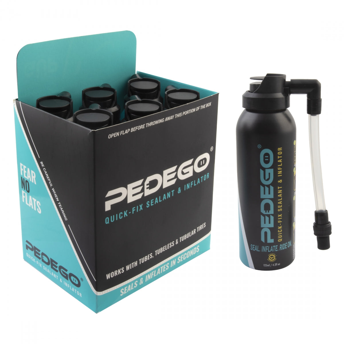Pedego Quick-Fix Bicycle Tire/Tube Sealant and Inflator