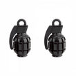 BlackOps Grenade Bicycle Schrader Valve Stem Caps