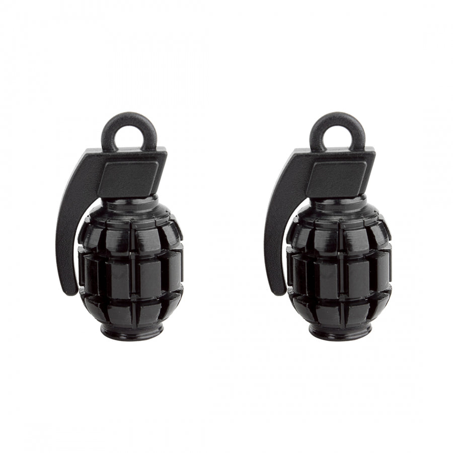 BlackOps Grenade Bicycle Schrader Valve Stem Caps