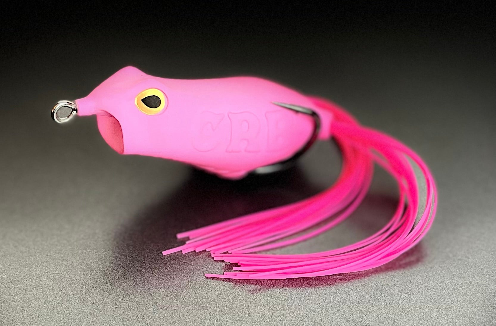 Copper Red Baits Loud Mouth Frog Top Water Lure 2.5 Inch 9/16oz