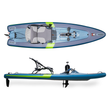 Feelfree Airship Inflatable Pedal Drive Paddelboard Kayk Hybrid