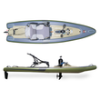 Feelfree Airship Inflatable Pedal Drive Paddelboard Kayk Hybrid