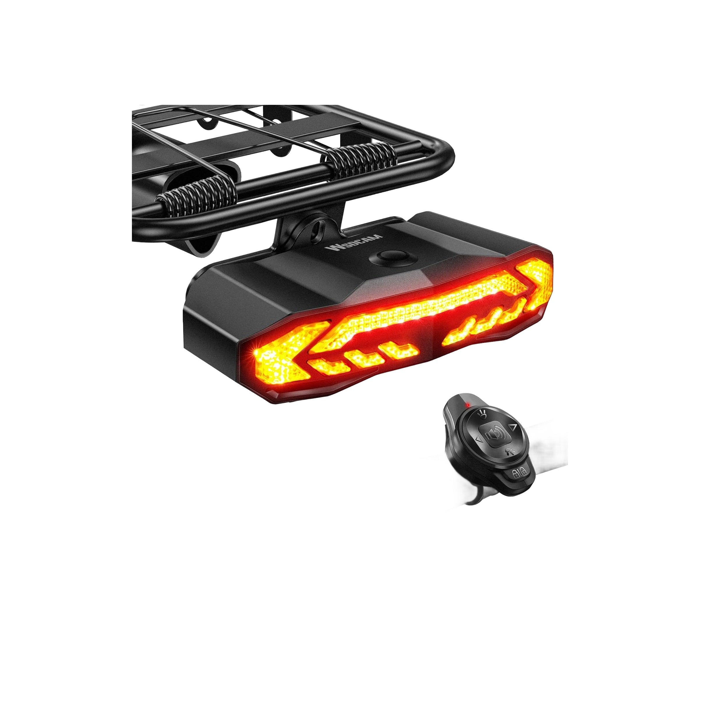 BiKase Sentry Bicycle Brake Light Turn Signal and Alarm