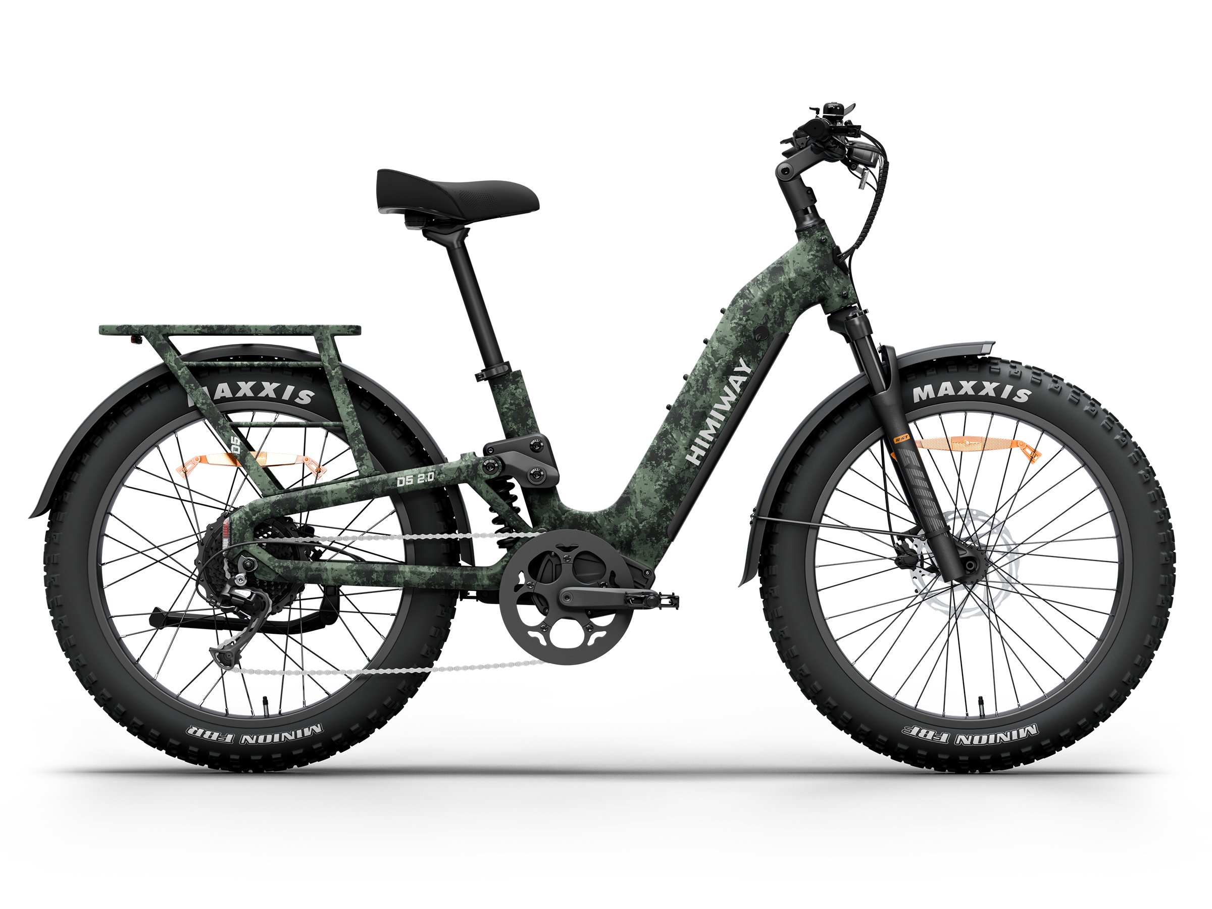 Himiway D5 2.0  Step-Thru Fat Tire All Terrain E-Bike