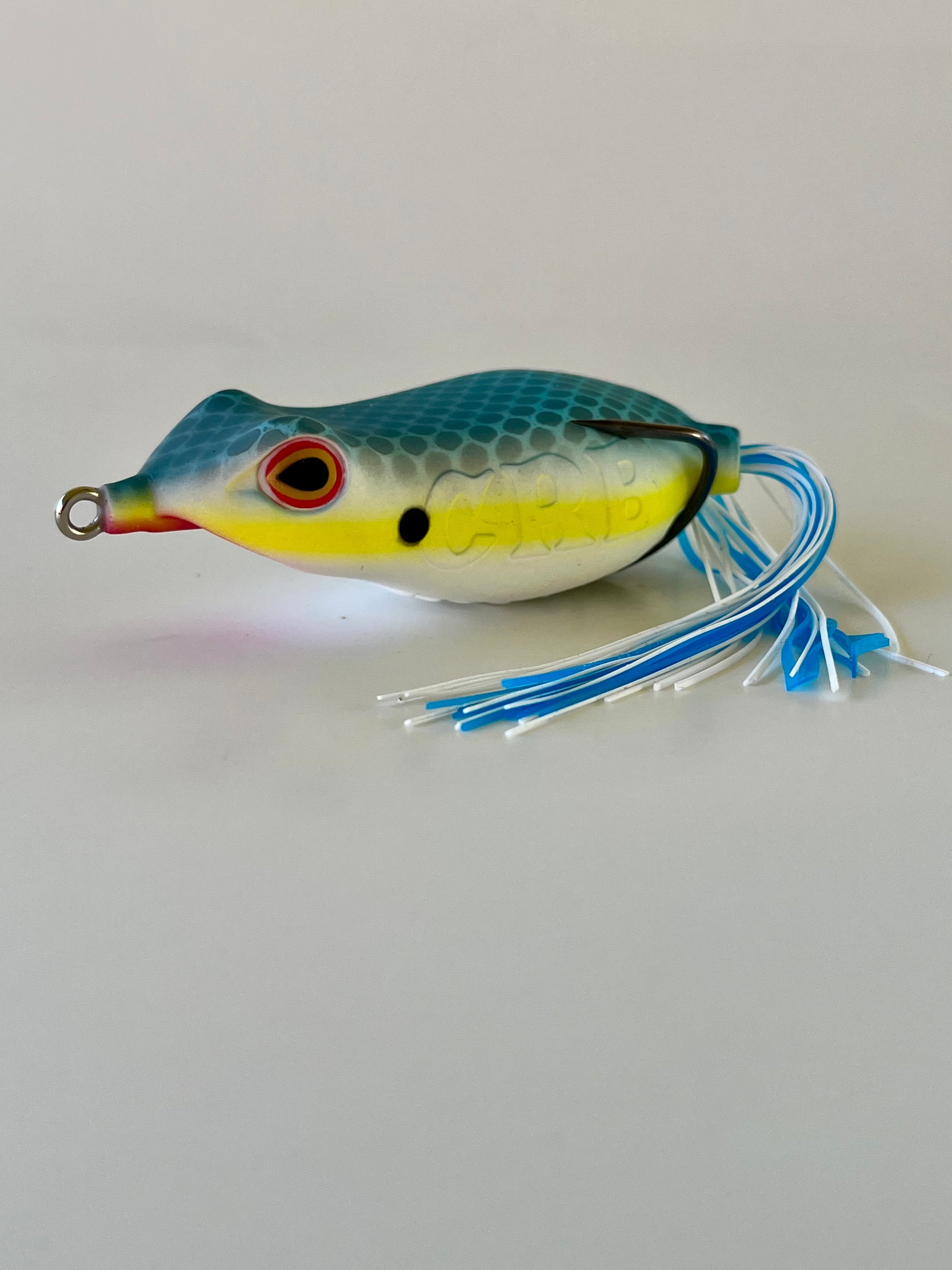 Copper red Baits Tsunami Frog Top Water Lure 3.5 Inch 1 oz