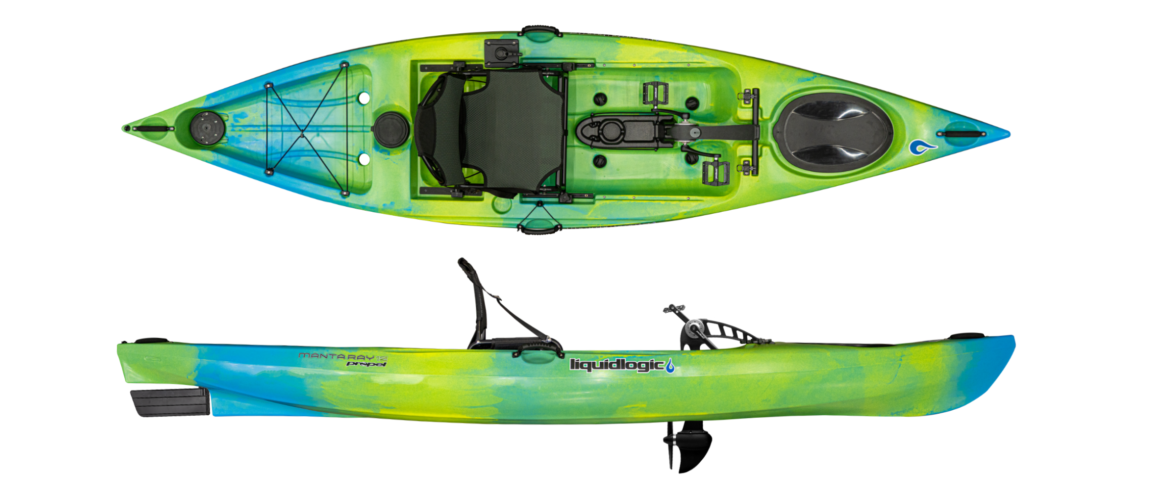 Liquid Logic Manta Ray Propel 12 Recreational Kayak