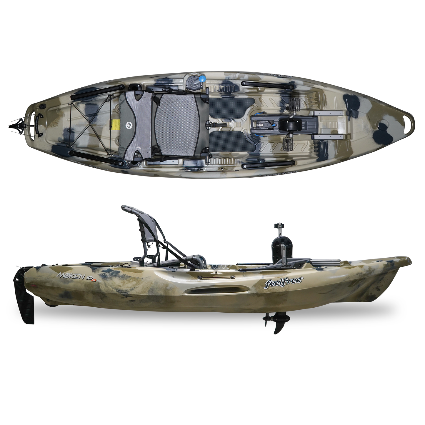 Feelfree Moken 10 V2 PDL Pedal Drive Fishing Kayak