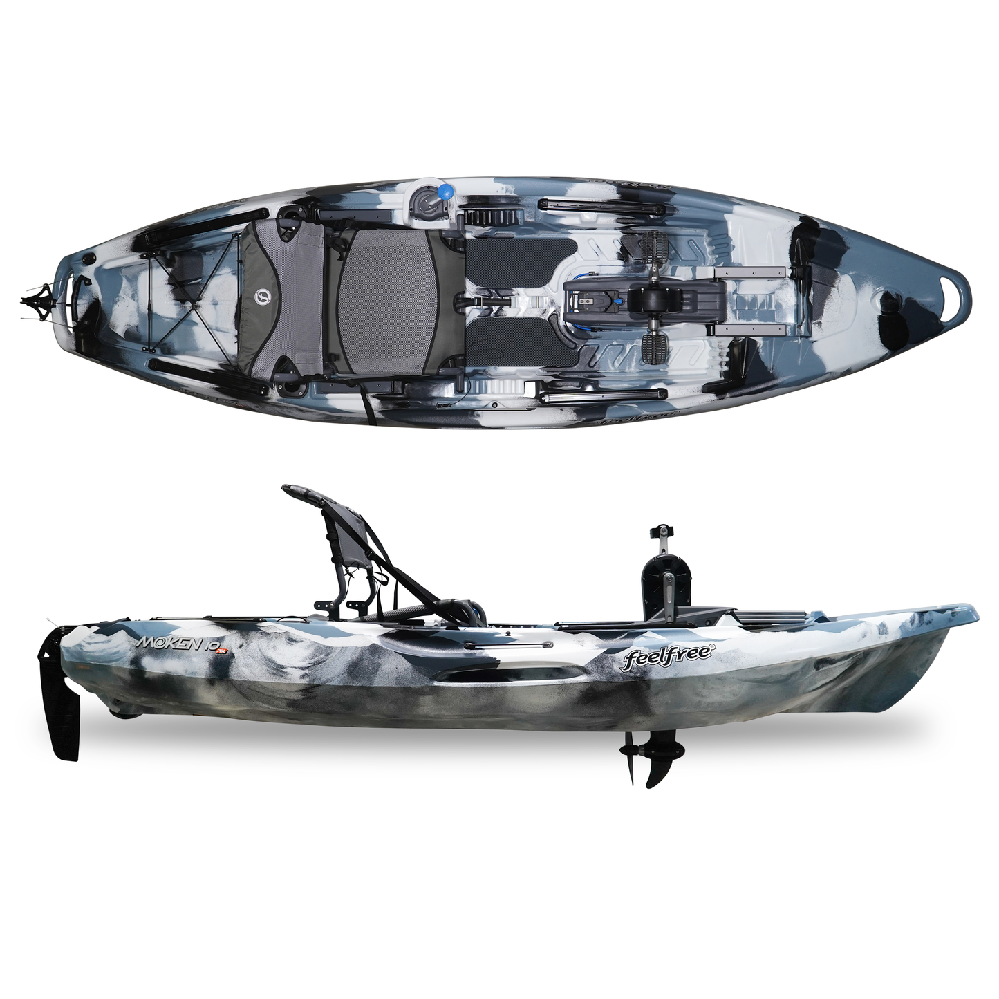 Feelfree Moken 10 V2 PDL Pedal Drive Fishing Kayak