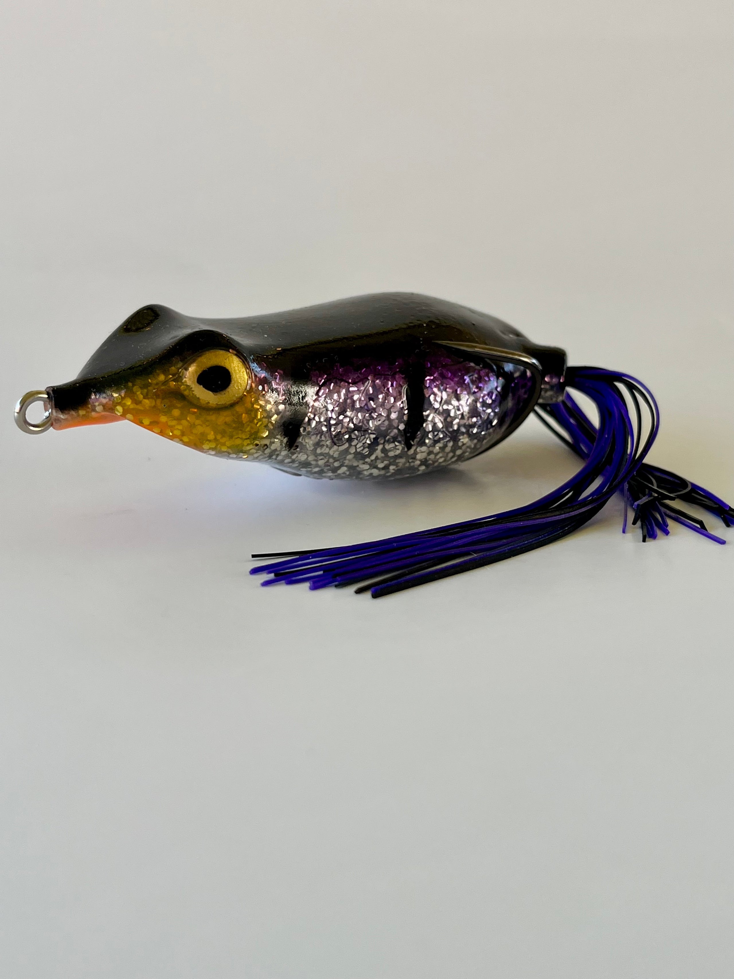 Copper red Baits Tsunami Frog Top Water Lure 3.5 Inch 1 oz