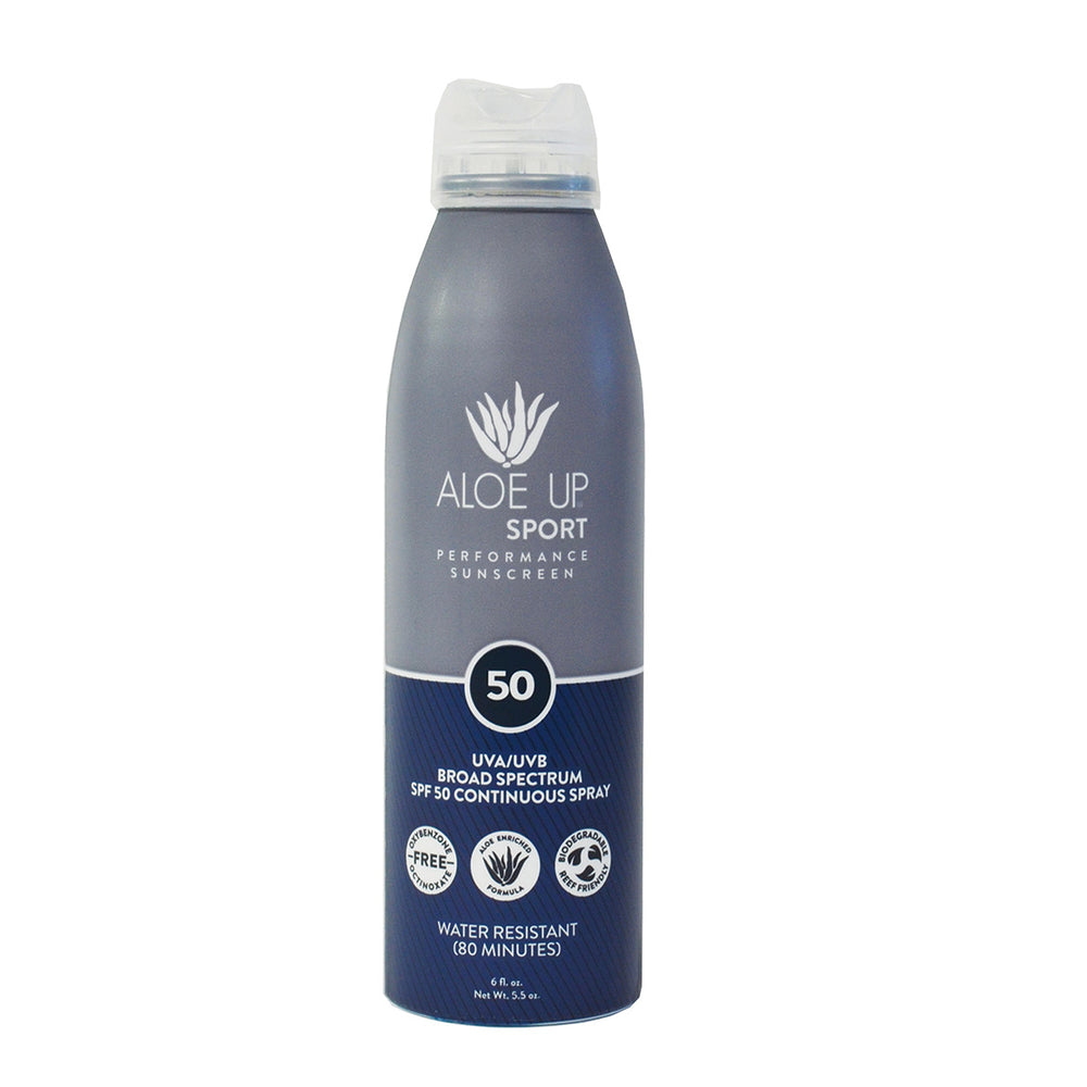 Aloe Up Sport SPF 50 Continuous Spray Performance Sunscreen