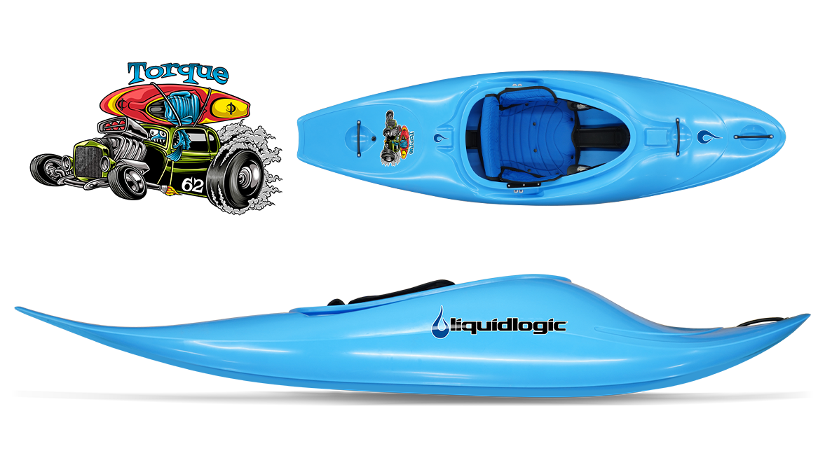 Liquid Logic Torque Rver Run and Play Whitewater Kayak