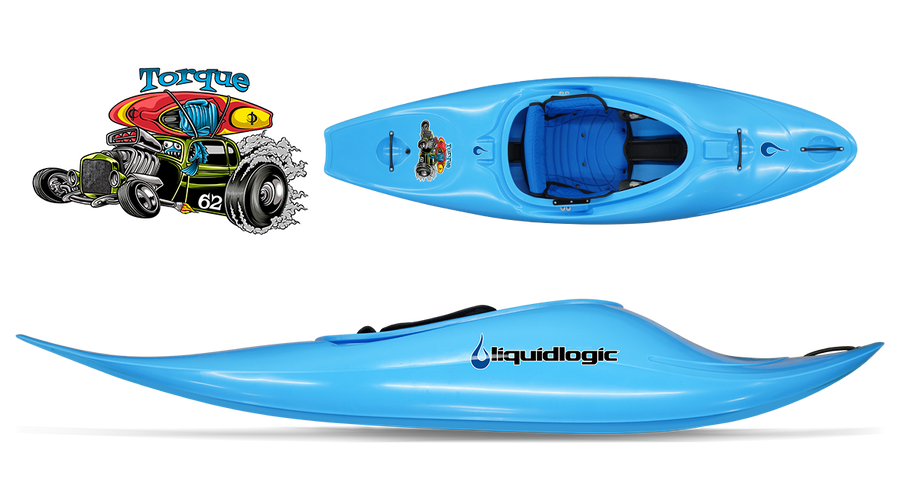 Liquid Logic Torque Rver Run and Play Whitewater Kayak