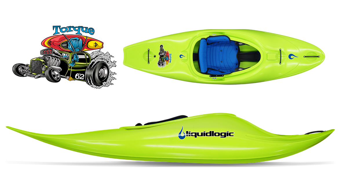 Liquid Logic Torque Rver Run and Play Whitewater Kayak