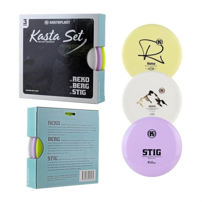 Kastaplast Kasta Set Disc Golf Starter Kit