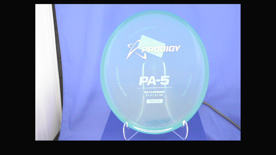 Prodigy PA-5 400 Glow Putt and Approach Disc