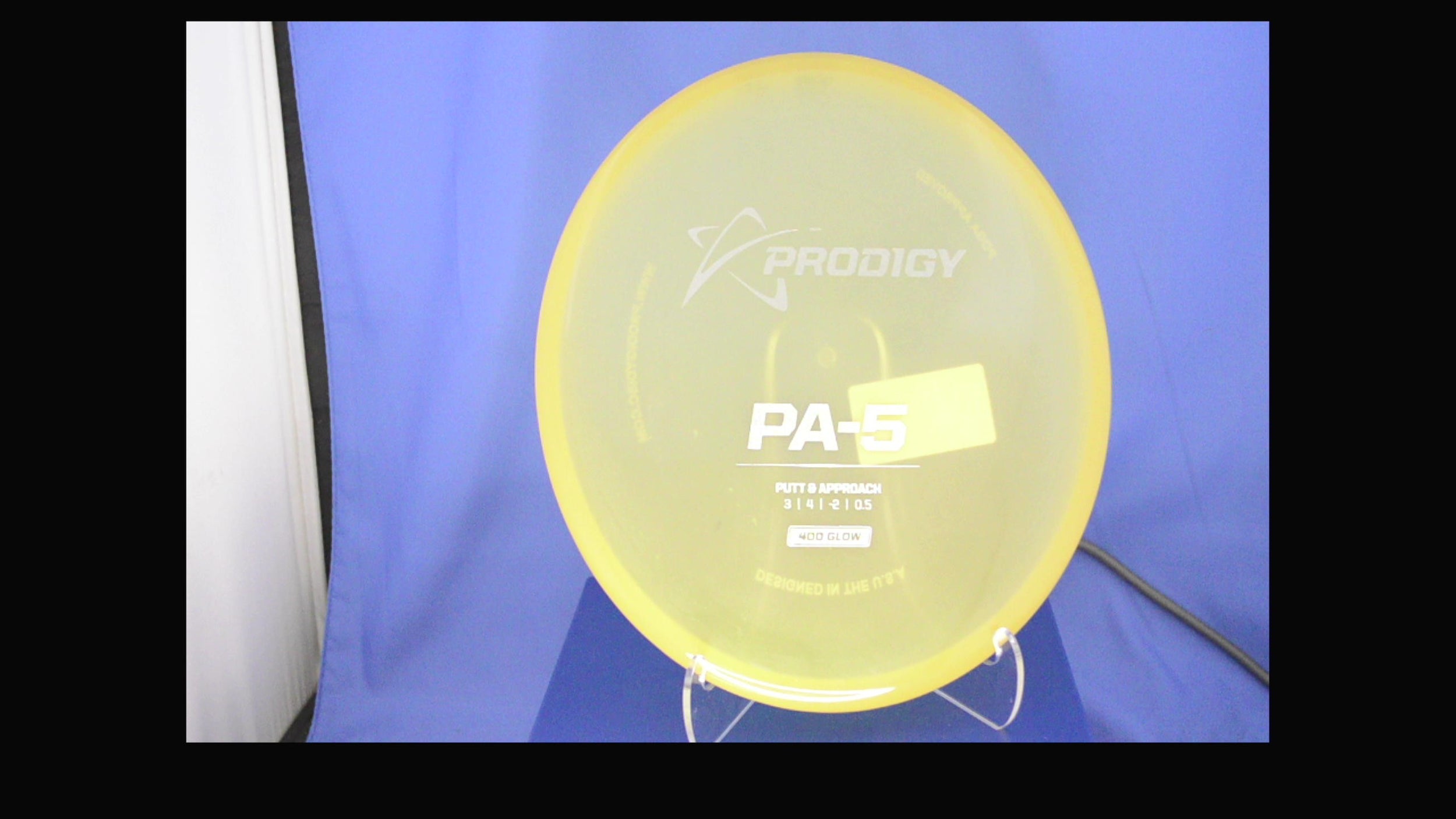 Prodigy PA-5 400 Glow Putt and Approach Disc